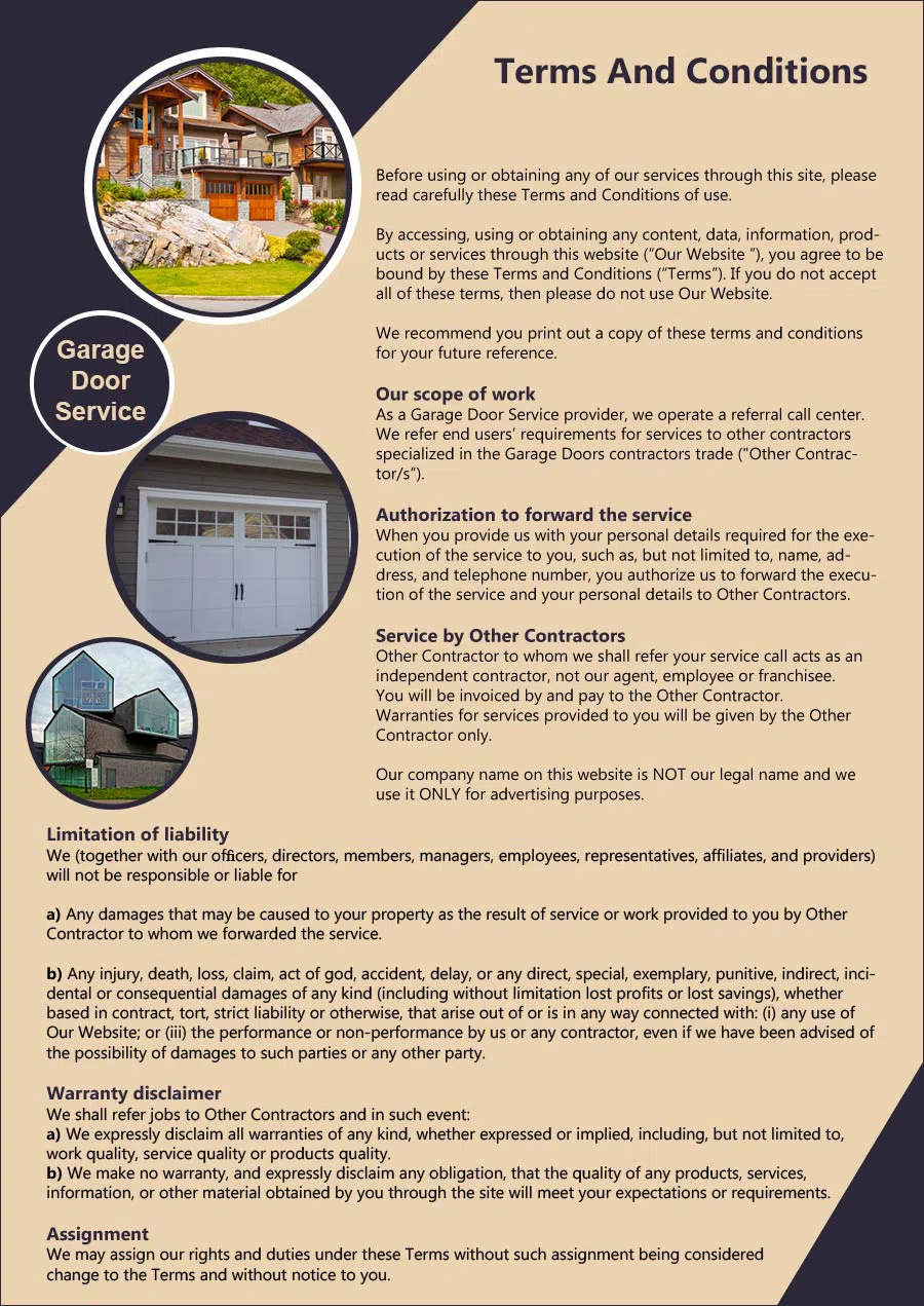 Garage Door Mobile Service Chicago, IL 773-789-5122